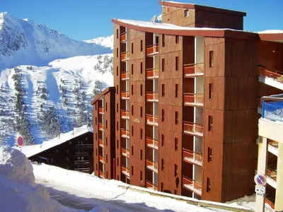L'établissement Studio 4 pers, Arc 2000, proche pistes - FR-1-411-991 en hiver