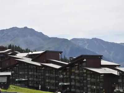 Vue générale sur la montagne ou vue sur la montagne depuis l'appartement
