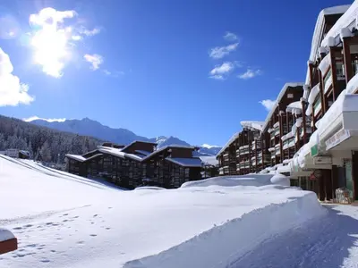 Vue générale sur la montagne ou vue sur la montagne depuis l'appartement