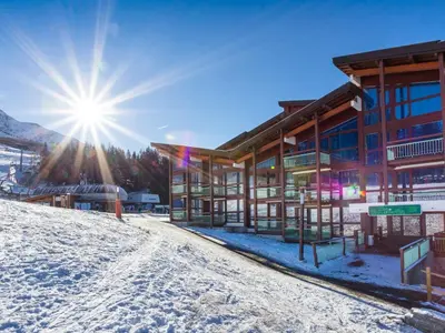 Vue générale sur la montagne ou vue sur la montagne depuis l'appartement