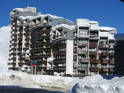Plan de l'établissement Tignes Val Claret Studio Confort 4 pers avec Balcon - FR-1-502-610