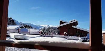 L'établissement Résidence Tournavelles 2 - Deux pièces 5 personnes front de neige MAE-6213 en hiver
