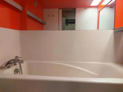 Salle de bains dans l'établissement Résidence Alliet - Duplex mezzanine 5/6 personnes au calme MAE-7283