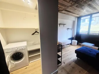 Un ou plusieurs lits dans un hébergement de l'établissement Résidence Rond Point Des Pistes A - Appartement rénové · Spacieux · Pied des pistes MAE-8963