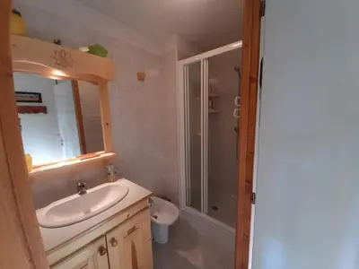 Plan de l'établissement Aussois : Appartement 4 pers, 28m², balcon vue montagne - FR-1-508B-55