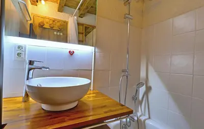 Salle de bains dans l'établissement Ravine - Duplex superbe vue 5 minutes des télécabines