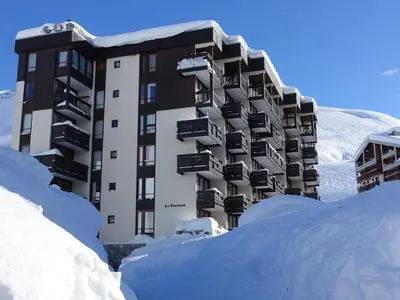 L'établissement Tignes Val Claret : Studio 4 pers, Balcon Sud, Wifi Inclus - FR-1-502-612 en hiver