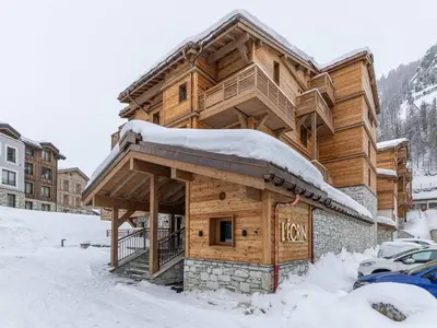 L'établissement Appartement de standing avec piscine, sauna et hammam à Val-d'Isère - FR-1-694-424 en hiver