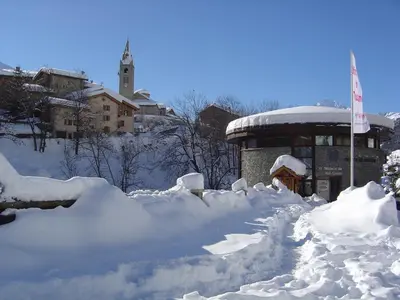 L'établissement La Joubarde en hiver