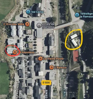 Quartier de l'appartement ou autre quartier proche