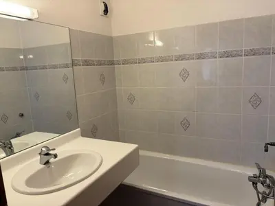 Salle de bains dans l'établissement Résidence Presles - Appartement de charme 4 pièces 8 personnes à Vallandry dans un quartier calme et proche des pistes MAE-7203