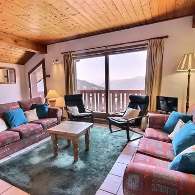 Résidence Presles - Appartement de charme 4 pièces 8 personnes à Vallandry dans un quartier calme et proche des pistes MAE-7203