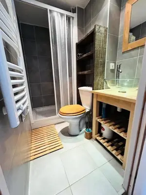 Salle de bains dans l'établissement Résidence Varet 2 - Appartement 4 pièces 8 personnes Arc 2000 MAE-7243