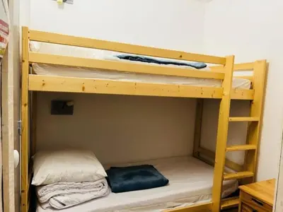Un ou plusieurs lits dans un hébergement de l'établissement Résidence Varet 2 - Appartement 4 pièces 8 personnes Arc 2000 MAE-7243
