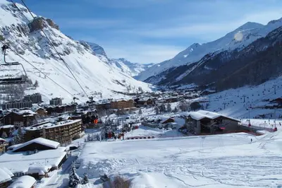 L'établissement Amazing atmosphere ski in-ski out sauna en hiver
