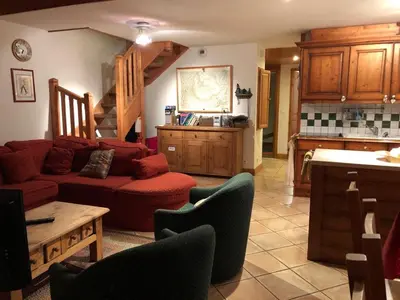 Cuisine ou kitchenette dans l'établissement Time to Ski - Piaf