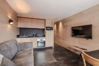 Cuisine ou kitchenette dans l'établissement Grand Cocor 304