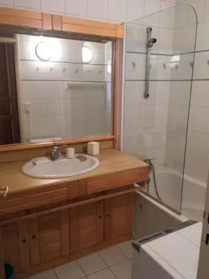 Salle de bains dans l'établissement Ideal stay in the heart of the ski slopes