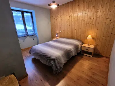 Un ou plusieurs lits dans un hébergement de l'établissement Résidence Lanslebourg Village - Appartement 3 pièces - 6 personnes MAE-7953