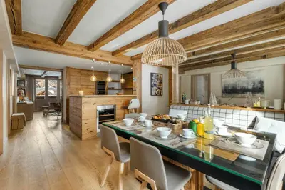Plan de l'établissement Appartement le Roc - Rond point des pistes