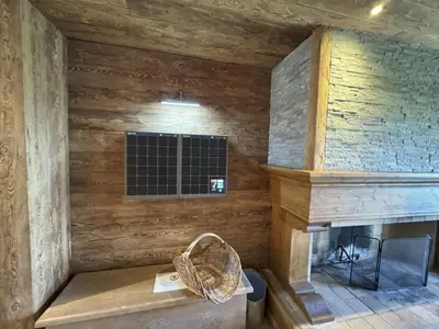 Plan de l'établissement Beautifully Renovated 2 Bed Apartment - Arc 1950 - Refuge du Montagnard
