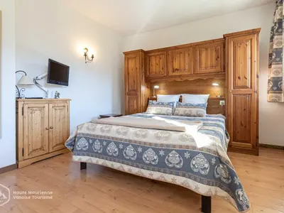 Plan de l'établissement Appartement pour 6 avec vue montagne et WIFI à Aussois - FR-1-508B-38