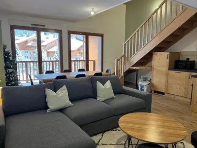 Cuisine ou kitchenette dans l'établissement Duplex spacieux proche centre - Animaux admis - FR-1-464-259