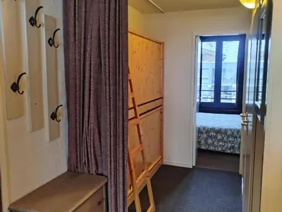 Un ou plusieurs lits dans un hébergement de l'établissement Appartement à Tignes, 6 pers, proche pistes - FR-1-449-199