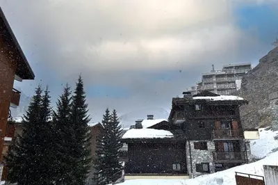 L'établissement Chalet de Solaise B03 en hiver