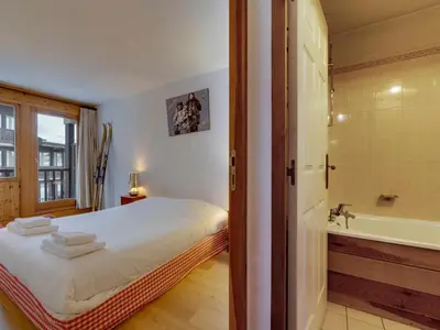 Plan de l'établissement Appartement confortable 6 pers au pied des pistes avec parking couvert - FR-1-862-14