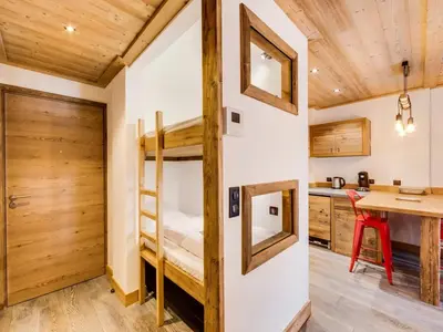 Cuisine ou kitchenette dans l'établissement Appartement Ski aux pieds, 4 personnes, Val-d'Isère - FR-1-862-49