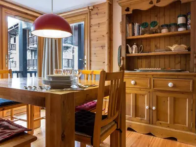 Plan de l'établissement Appartement skis aux pieds avec parking couvert, 4 pers. - FR-1-862-66