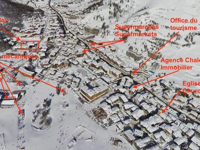 L'établissement Appartement 2 Chambres, Proche Pistes, Val-d'Isère - FR-1-862-45 en hiver