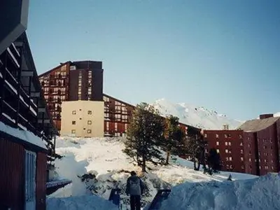 L'établissement Studio 4 pers, Arc 2000, balcon, fonctionnel - FR-1-346-589 en hiver