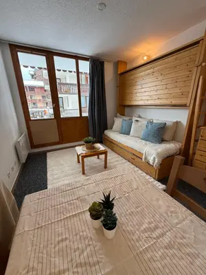 Un ou plusieurs lits dans un hébergement de l'établissement Ski InOut -Tignes Val Claret -3 Beds Flat C167