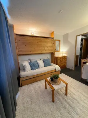 Un ou plusieurs lits dans un hébergement de l'établissement Ski InOut -Tignes Val Claret -3 Beds Flat C167
