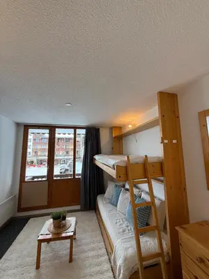 Un ou plusieurs lits dans un hébergement de l'établissement Ski InOut -Tignes Val Claret -3 Beds Flat C167