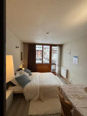 Un ou plusieurs lits dans un hébergement de l'établissement Ski InOut -Tignes Val Claret -2 Beds Flat C168