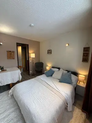 Un ou plusieurs lits dans un hébergement de l'établissement Ski InOut -Tignes Val Claret -2 Beds Flat C168