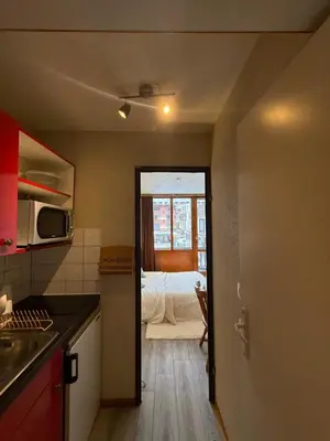 Un ou plusieurs lits dans un hébergement de l'établissement Ski InOut -Tignes Val Claret -2 Beds Flat C168