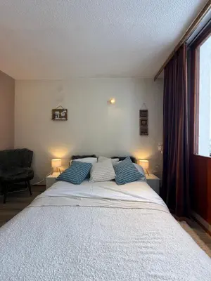 Un ou plusieurs lits dans un hébergement de l'établissement Ski InOut -Tignes Val Claret -2 Beds Flat C168