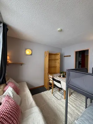 Un ou plusieurs lits dans un hébergement de l'établissement Ski InOut -Tignes Val Claret -4 Beds Flat C181