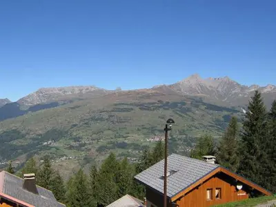 Paysage naturel près de le chalet