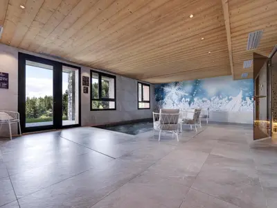 Plan de l'établissement Appartement confortable, Arc 1800 - Spa & Proche pistes - FR-1-866-2