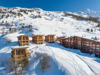 L'établissement Chalet de luxe aux Arcs 1800 avec espace bien-être - FR-1-866-14 en hiver