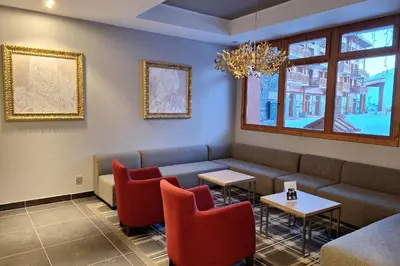 Plan de l'établissement Appartement de luxe sur les pistes à Arc 1800