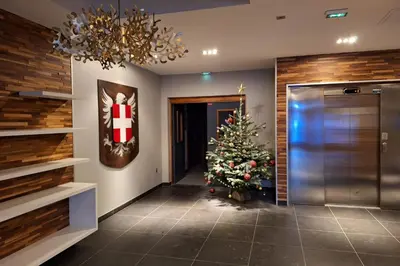 Plan de l'établissement Appartement de luxe sur les pistes à Arc 1800