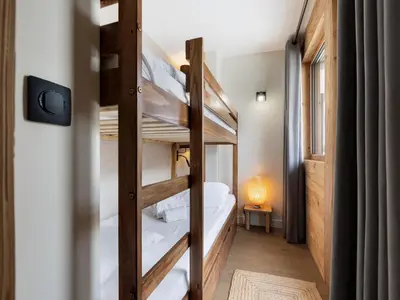 Un ou plusieurs lits dans un hébergement de l'établissement Appartement rénové 4 pers, au pied des pistes Val-d'Isère - FR-1-862-37