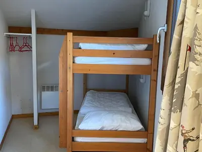 Plan de l'établissement Appartement 6 pers, 33 m², balcon, parking, skieurs bienvenus - FR-1-508-316