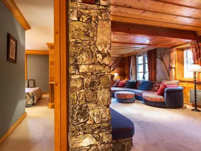 Coin salon dans l'établissement Appartement spacieux au cœur de Val-d'Isère pour 6 pers - FR-1-862-20